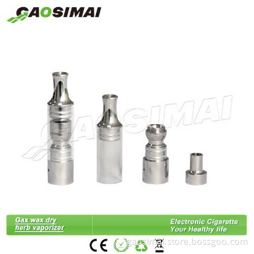 Top quality wholesale wax vaporizer dry herb vaporizer gax atomizer